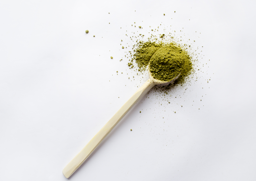 wooden spoon kratom powder